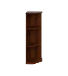 LZ 3 - 3 kancelářská skříň, rohová, pravá, 1107x360x400, ořech královský